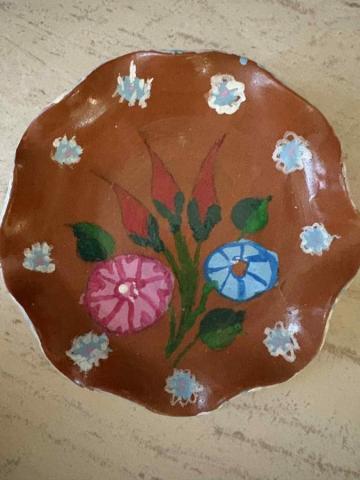 Kevin kalocsai tányérfestése