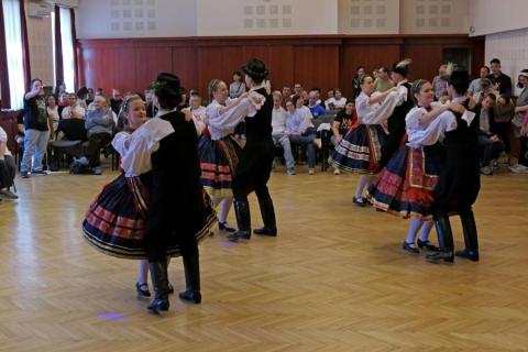 A Csillagszemű Tncegyüttes fellépése